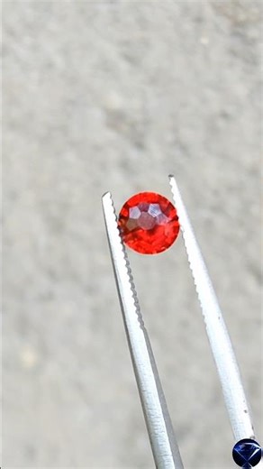 Garnet Gemstone 💎🤩 | Round Shape #gemstone #stone #shorts