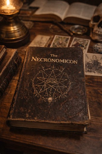 🚨 What if the most terrifying book in history isn't just fiction? 📖✨ In our latest video, we’re tearing open the pages of the infamous *Necronomicon*. 👁️ We're uncovering the chilling links between the ancient, blood-soaked rituals of Sumeria, the cosmic horror of H.P. Lovecraft, and the ceremonial magick of