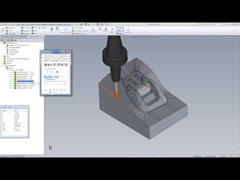 SolidCAM 3D Milling HSRHSM Machining