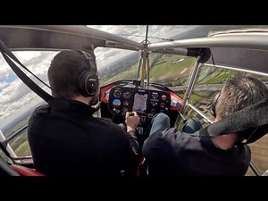 Flight Home After Breakfast With Charlie In My 100hp Skyranger Nynja | Let's Go Flying