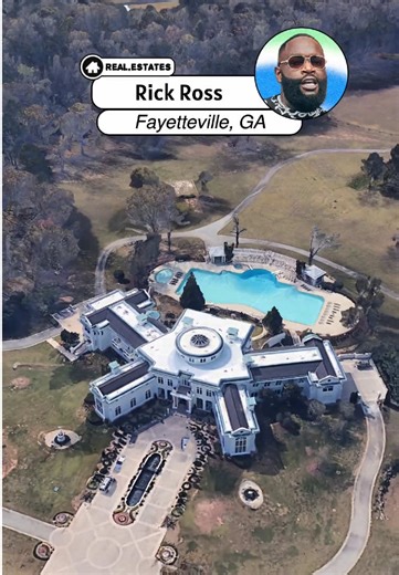 Explore Rick Ross's $35 Million Georgia Mansion