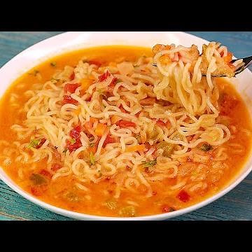 Cheese Maggi Recipe | Street Style Cheesy Masala Maggi | Toasted