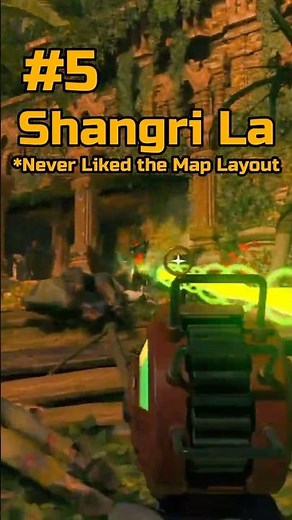 Ranking Every Zombies Chronicles Map | #shorts #gaming #codzombies