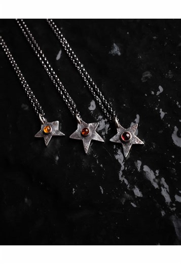 Introducing my wonky stars 💫 Each star is entirely unique, just like you ❤️‍🔥 A highly symbolic series emphasising individuality. A push against machine made and mass produced jewellery. Each piece is reticulated (melting the surface) to create ripples that represent the inherent fiery nature of a real star, as well as the inherent nature of the metal itself. Too deep? They also look really fekkin cool. #imadethis #handmade #silverjewelry #silverjewellery #witchtok
