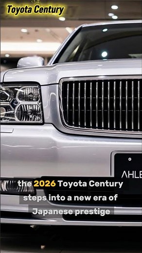 2026 Toyota Century – Japan’s Ultimate Luxury Flagship | Full Review & Features