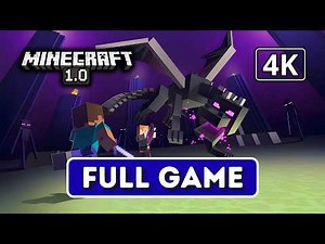 WHERE IT ALL STARTED | Minecraft 1.0 Full Game Longplay | No Commentary