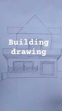 Architectural Drawing That Will Leave You Speechless 🏢✏️" #sketching #easydrawing #stepbystep
