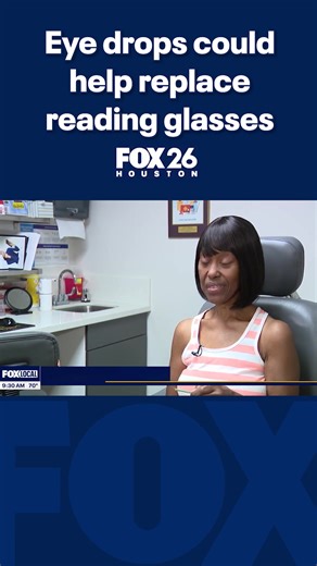 5.7K views · 21 reactions | Vizz is a recently FDA approved eye drop that can help people who struggle with near vision. https://www.fox26houston.com/news/vizz-fda-approved-eye-drop-regain-near-vision?utm_campaign=trueanthem&utm_medium=trueanthem&utm_source=facebook | FOX 26 Houston | Facebook