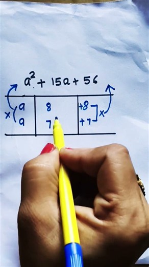 Easy Factorization using box method #factorization #education #learnmath #mathguide
