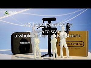 CR Scan Ferret Series How to scan a whole human body in 4 mins