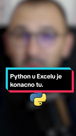Python u Excelu je konačno tu :) Testirao sam ga i evo koji su moji uvidi :) 1. Pristupite mu ih kartice Formulas bez instalacije 2. Kao dataset možete koristiti podatke već implementirane u Excelu 3. Rezultate možete koristiti kao Python object ili kao Excel value Jeste li imali prilike da ga testirate? Koje sve benefite vidite od korišćenja Pythona u Excelu? Pišite, pa da razmenjujemo mišljenja i ideje :) Uskoro izlazi još update-a koje mi je Microsoft tim pokazao, ali moram da ćutim dok ne bu