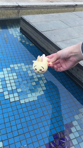Chiikawa plushie: world’s loudest swim champ plush entry