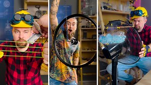 891K views · 5.4K reactions | Butch Testing Physics Match Stick Balancing Experiment! | Archie5 Reacts | Facebook