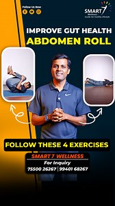 Fix Your Gut Health with This! 🤫 | 4 Abdominal Roll Exercises to Relieve Bloating & Constipation Struggling with constipation, gas, or poor digestion? Your solution might be simpler than you think. Discover the power of Abdominal Rolling—a gentle yet highly effective practice to massage your internal organs, stimulate digestion, and improve gut health naturally. 🌿 The 4 Abdominal Roll Exercises (10 reps, 2 sets each): 1️⃣ Sit and Roll Back: Stimulates the lower digestive tract. Breathe in and 