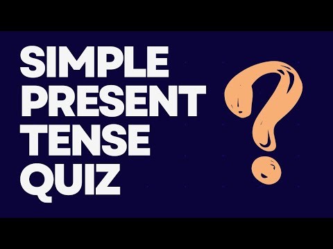 Simple Present Tense Quiz