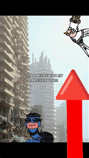 STAND READY FOR MY ARRIVAL WORM⁉️🫣🪱 #invincible #shorts