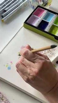 Live highlight - chit chat, drawing a subject matter suggested by one of you, and painting.