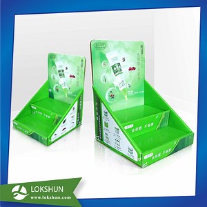 [Hot Item] Pop Cardboard Countertop Display Box for Eye Cream Cardboard Makeup Display Box China PDQ Display Factory
