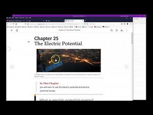 Physics 196/181 Chapter 25 The Electric Potential