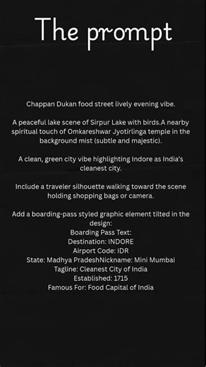 create a stunning traveling poster using ai. #prompt #nanobanana #ai