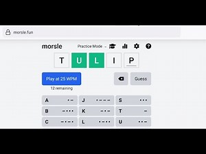 Morsle - spielend morsen trainieren