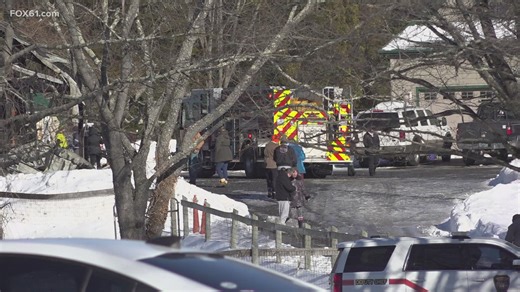Fire tears through Branford barn with animals trapped inside