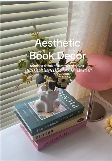 Must-Have Aesthetic Book Decor for Your Home