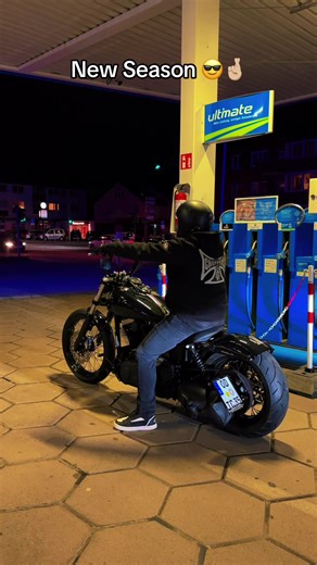 First Ride of the Year on a Harley Davidson