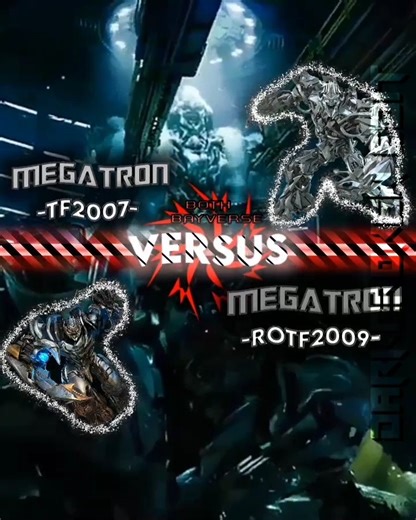 Megatron 2007 vs Megatron ROTF #edit #whoisstrongest #transformers
