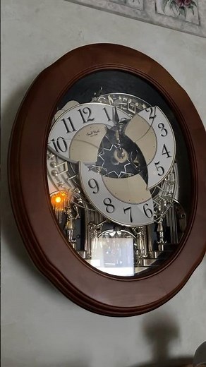 RHYTHM Small World “CTS Nostalgia” Magic Motion Clock - 4MH780-R06 （リズム スモールワールド からくり時計）