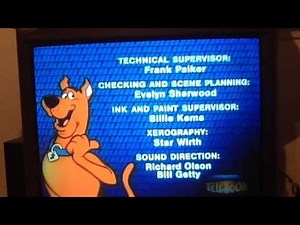 The Scooby Doo Show End Credits Hanna Barbera Productions (1969)/Turner Logo (High Pitched)