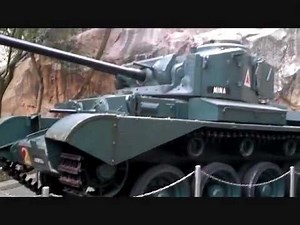 The Tank, Cruiser, Comet "Mark I" was belonging to Royal Hong Kong Regiment