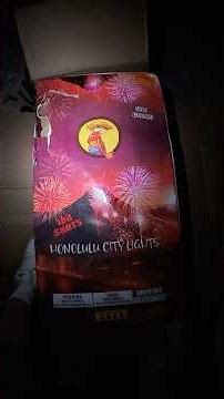 Honolulu city lights 188 shot firework #fireworks