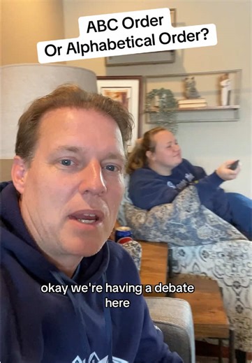 ABC Order versus Alphabetical Order: A Playful Debate