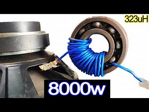 How to increase subwoofer bass, Tips to use free chokes for better bass boost for speakers