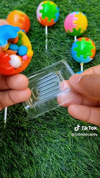 Colorful Gems Chocolate Candy ASMR Satisfying Video