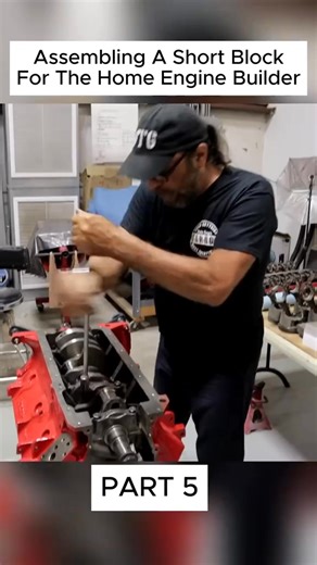 4K views · 16 reactions | Assembling A Short Block For The Home Engine Builder | Enginebuildcar1 | Facebook