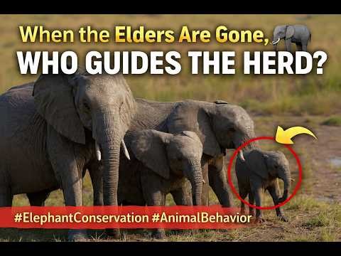 When the Elders Are Gone, Who Guides the Herd? 🐘