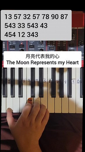Beautiful Chinese Song (Easy Piano Tutorial) #piano #pianotutorial #cover #china