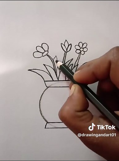 Easy Step-by-Step Flower Drawing Tutorial