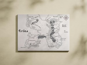 Legendary Realm Cartography – Fantasy World Art Print ( Digital Download) - Etsy