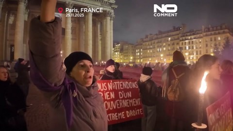 Protest in Paris denounces rise in femicides across France