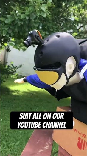 CUSTOM FLIGHT MODES: MKII FPV WINGSUIT MAN 🪂 #rcplane #drone #flight