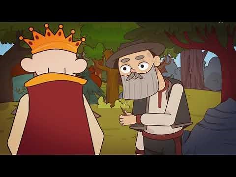 Povesti pentru copii - Fata Ciobanului cea Inteleapta - Desene Animate