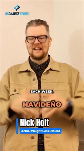 In Part 3 of Nick Holt incredible journey, he opens up about the next big step in his transformation — joining the weight loss challenge! 💪🔥 With excitement and determination, Nick shares how the Super Fat Burner and Holiday Fat Burner shots helped him stay on track and push past barriers. His hard work paid off — Nick lost a total if 80 pounds! 👏💉 Stay tuned for Part 4! Expertise Matters 💯 📲📲 Book a FREE Consultation Call 352-512-9996 or Visit RechargeOcalaClinic.com 💻📲 TELEHEALTH CONS