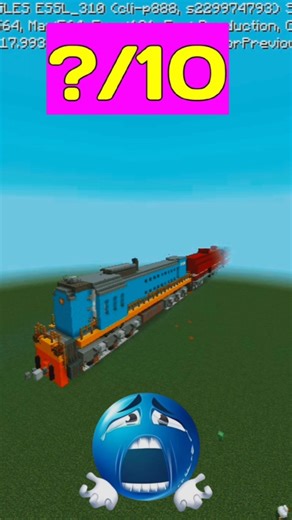 ​NOOB vs PRO vs HACKER: Who Built the BEST Minecraft Train? #MinecraftShorts