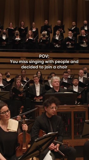 Nothing compares to the feeling of singing with 160 choristers in a symphonic choir 🫰 #singing #classicalmusic #choir #choirtok #choralmusic