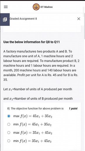 MLF week 8 graded assignment answers IITM BS DEGREE