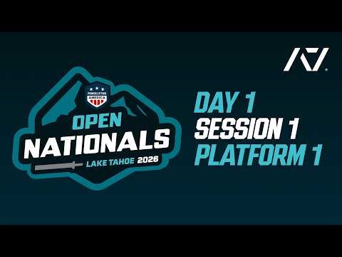 Open Nationals 2026 | Day 1, Session 1, Platform 2