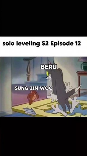 SOLO LEVELING Jin woo vs BERU funny edit #naruto #attackontitanedit #animeedit